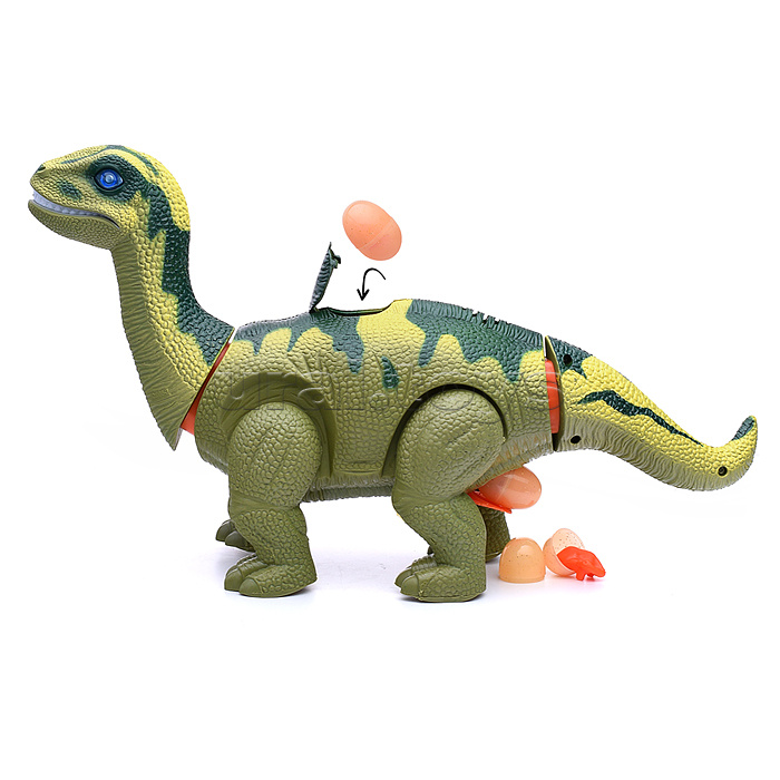 Динозавр "Апатозавр" на батарейках, в коробке