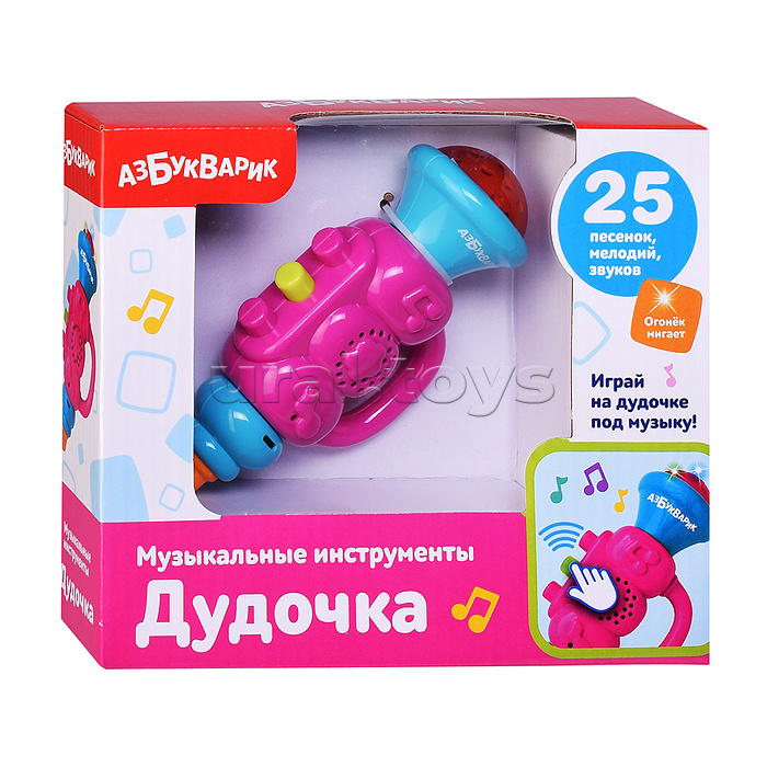 Дудочка (Музыкальные инструменты) Розовый Дудочка (Музыкальные инструменты) Розовый