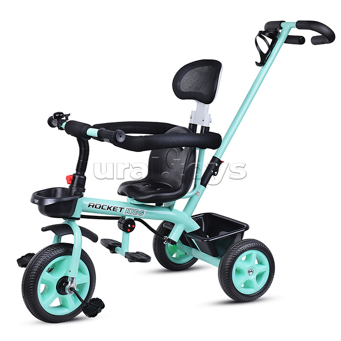 Велосипед 3-х колесный, зеленый