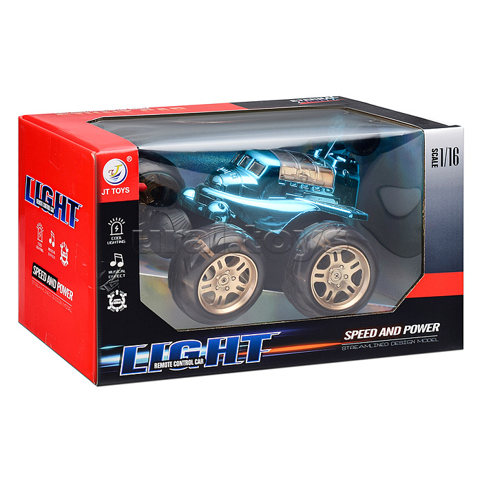 Машина "Трюк" р/у, 27 MHz, в коробке