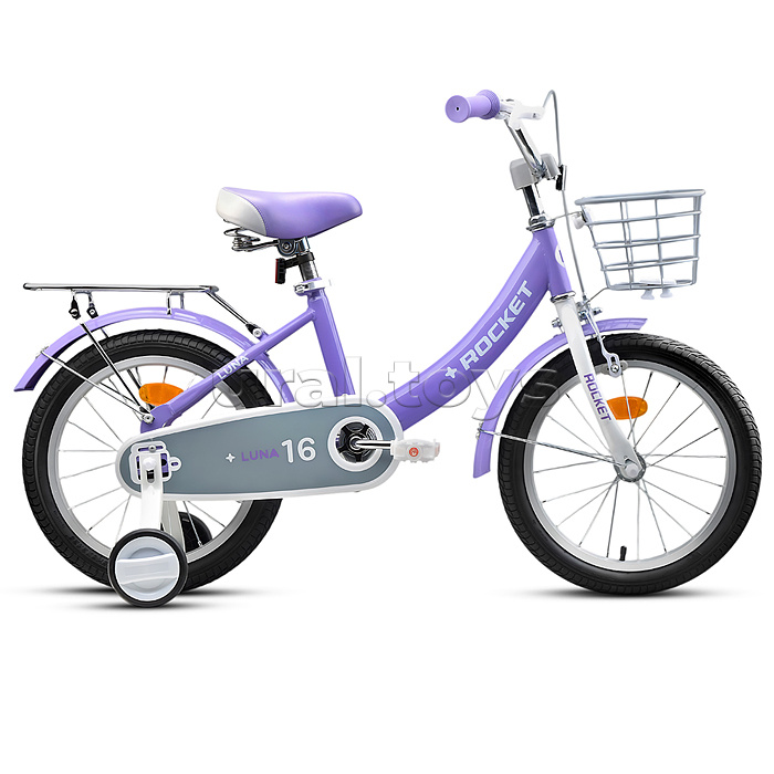 Велосипед 16" Rocket Luna, цвет сиреневый