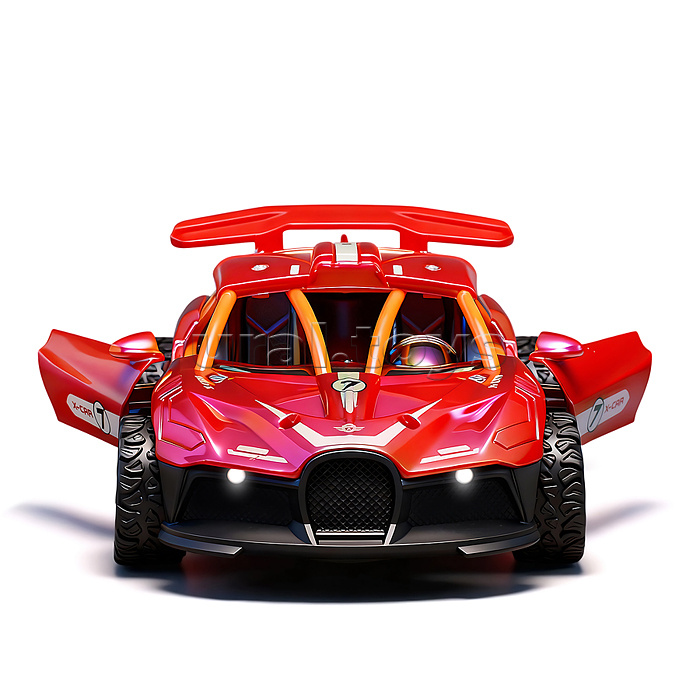 Машина "Экстремальные гонки" р/у,  27 MHz, в коробке