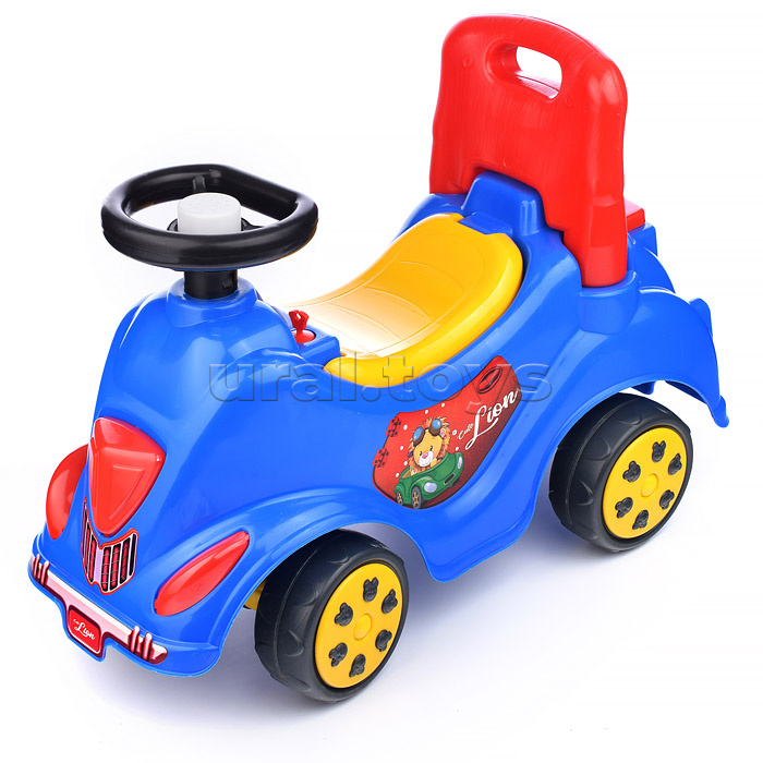 Игрушка Машина-каталка Cool Riders, с клаксоном, син.