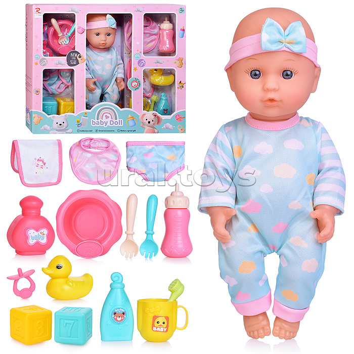 Пупс "Сабриночка" с аксессуарами, в коробке