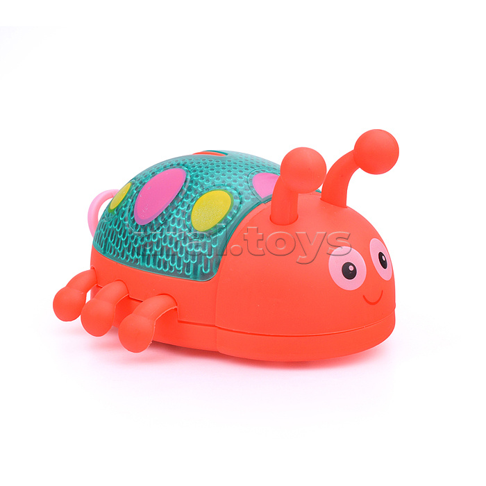 Заводная игрушка "Веселый жучок" в коробке