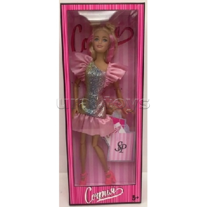 Кукла 29 см, руки и ноги сгибаются, в коробке