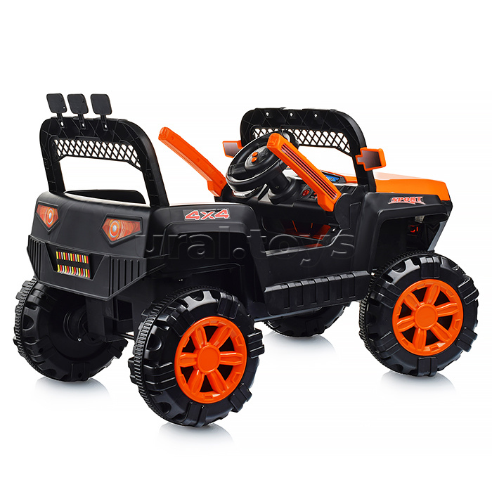 Детский электроквадроцикл ROCKET, 2 мотора по 20 Вт, оранжевый