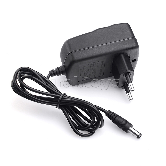 Квадроцикл "Муви" с родительской ручкой, на аккумуляторе 6,5V. синий