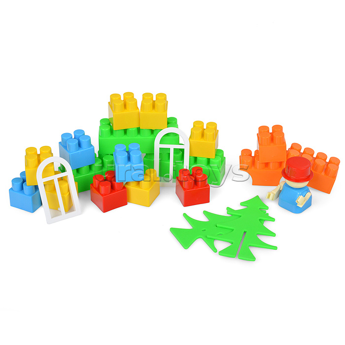 Машинка "Грузовик" с конструктором