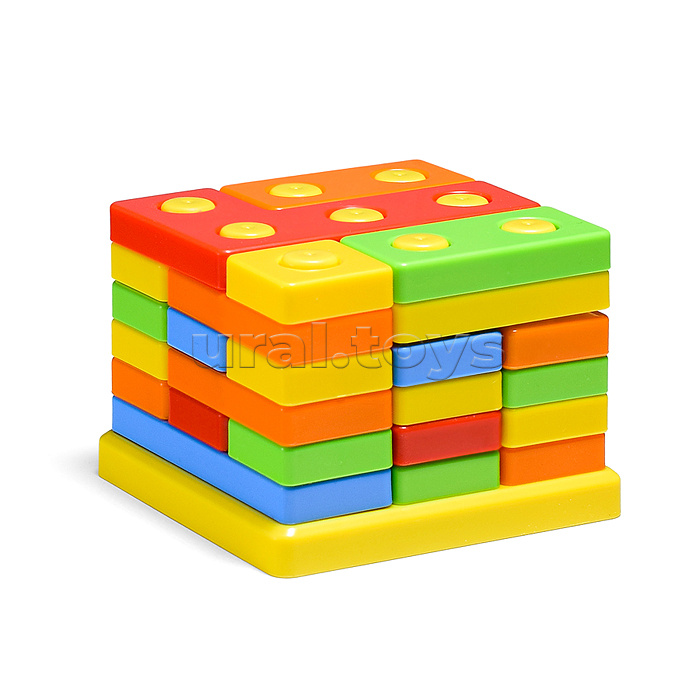 Игрушка развивающая "3D пазл" №1 (23 элемента) (в сеточке)