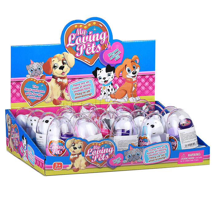 Набор питомец "Собачки, кролики, котята" с аксессуарами, в коробке