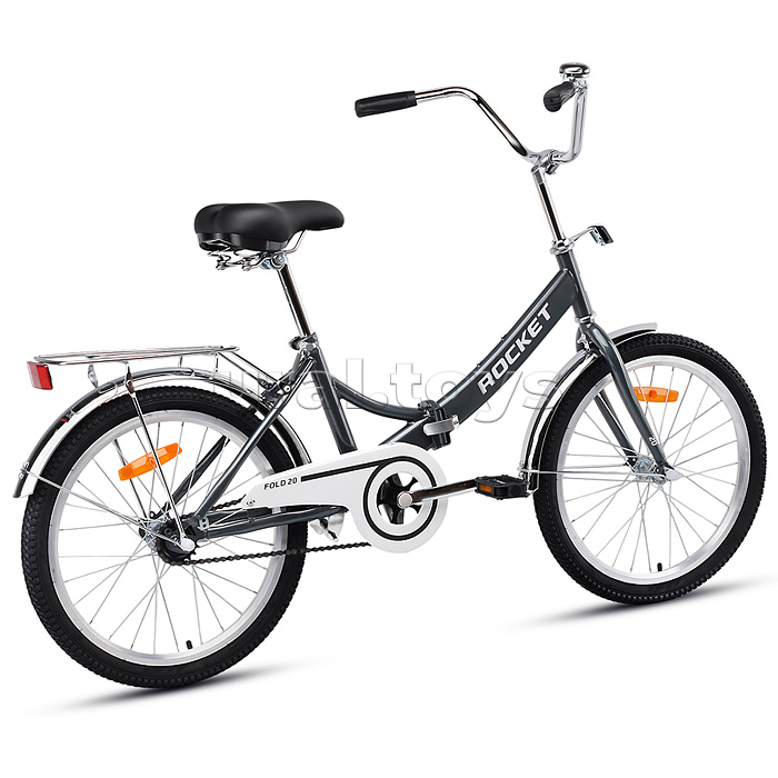 Велосипед 20" Rocket City Fold 20, цвет серый, размер 13,5"