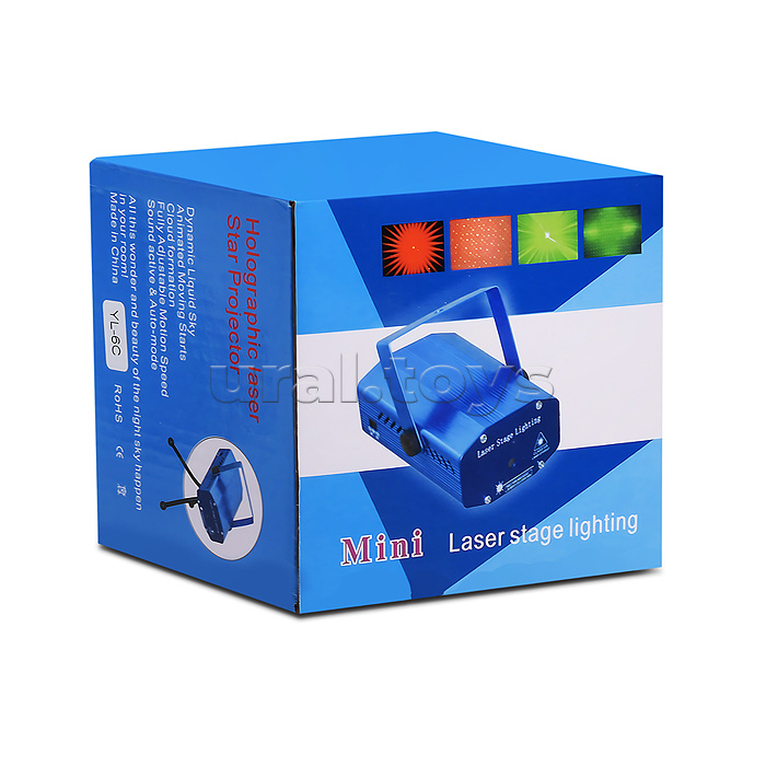 Проектор светодиодный "Диско музыка"