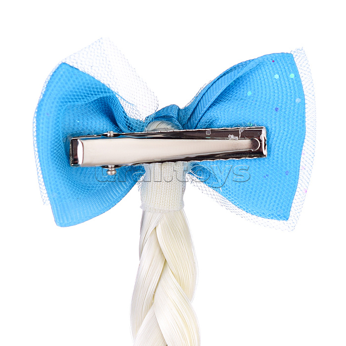 Накладная косичка на листе