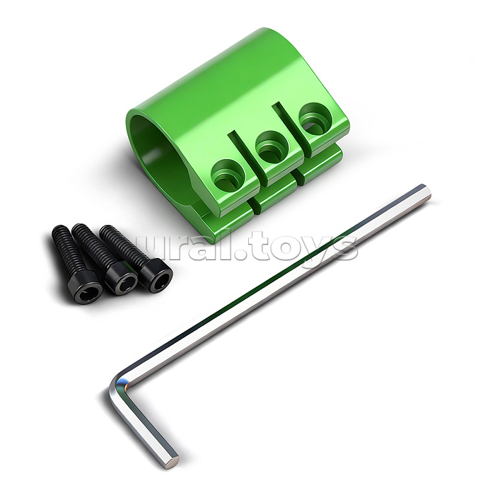 Самокат трюковый ROCKET,колеса PU/пластик 100 мм,ABEC 7, зеленый (в пакете)