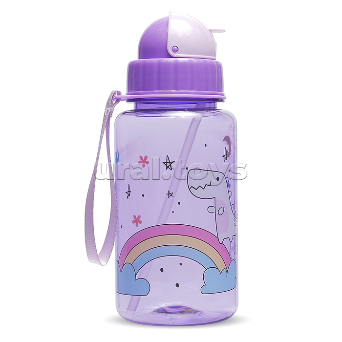Бутылка "Динозаврик на радуге" 450 мл.