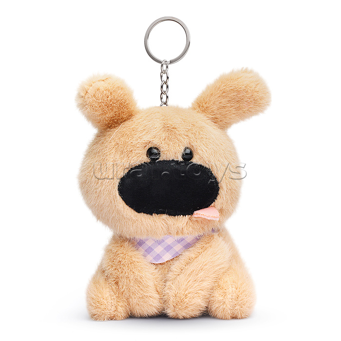 Мягкая игрушка-брелок "Собака Рекс" 15см