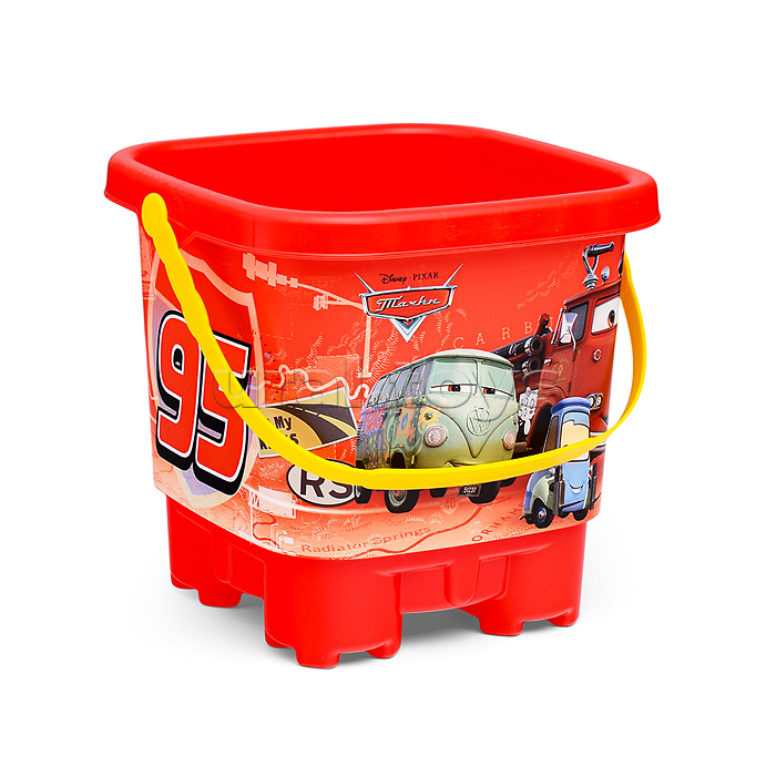 Ведро-замок большое с наклейкой