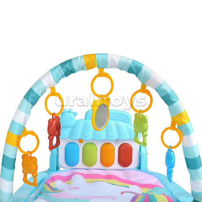 Коврик развивающий "Мечты единорога" в коробке