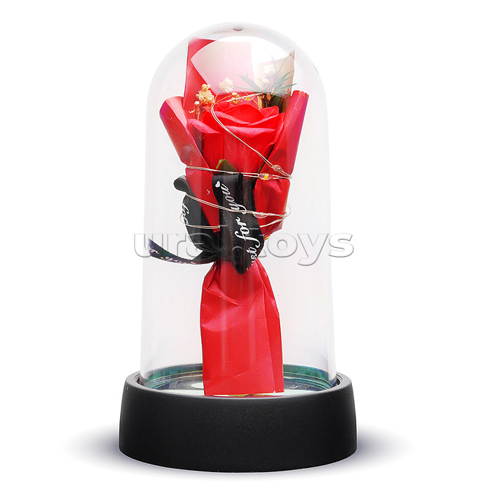 Светильник "Букетик" в коробке (красный)