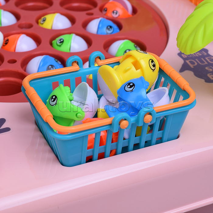 Набор рыбалка 7732B "Веселые животные" в коробке