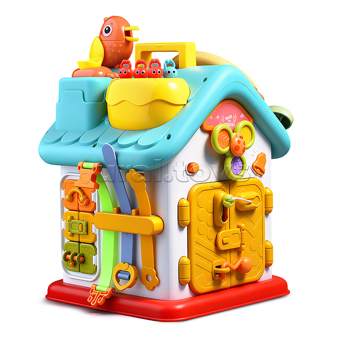 Домик развивающий "Умный домик" в коробке