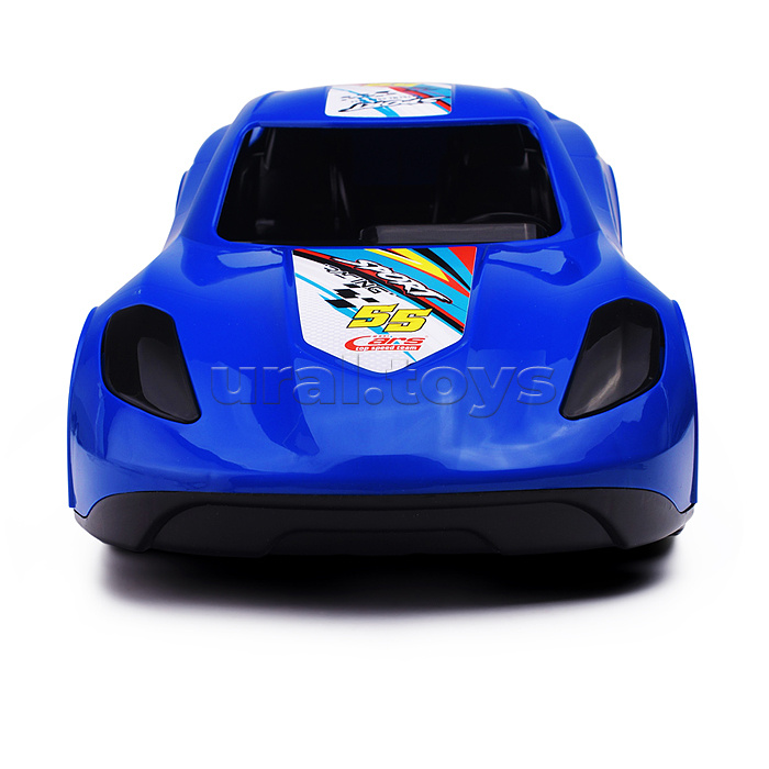 Машинка Turbo "V-MAX" синяя 40 см