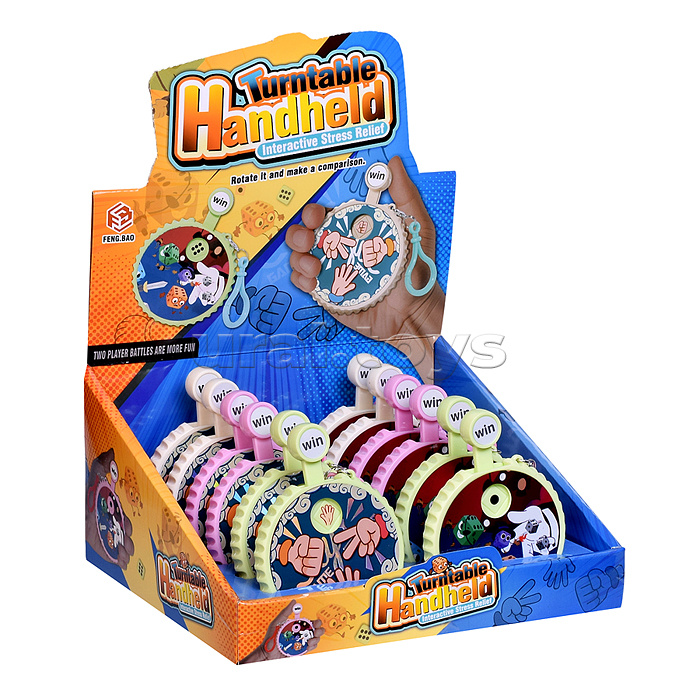 Игра-робот "Камень, ножницы, бумага" в коробке