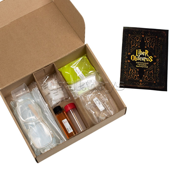 Игрушка для детей старше 8 лет: Научно-познавательный набор "Re-агенты". Школа волшебства. Тайны факультетов