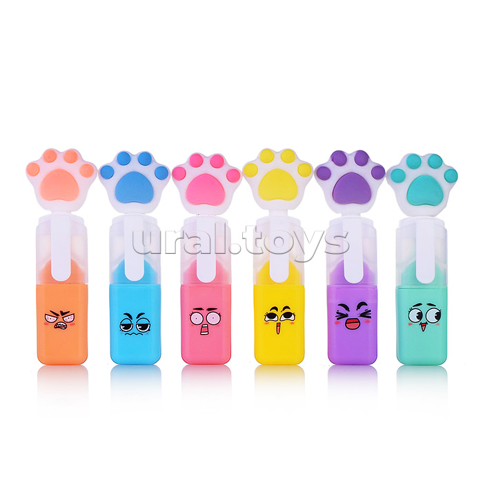 Набор маркеров-выделителей (6 цветов в наборе)