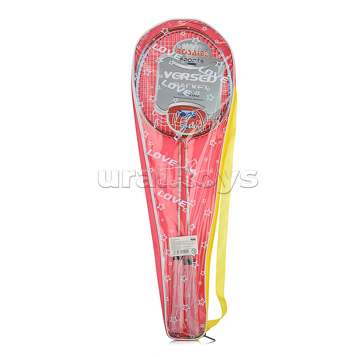 Бадминтон (2 ракетки) ц вет в ассортименте, в сумке