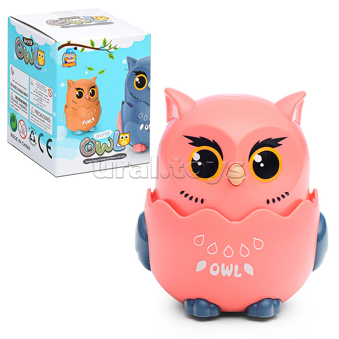 Заводная игрушка "Сова" в коробке