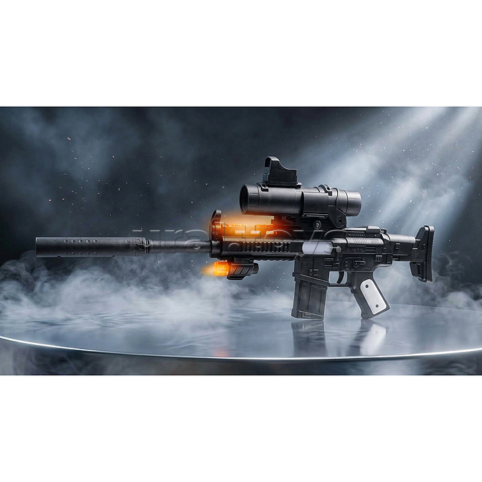 Автомат "Миссия Альфа-2" (свет, звук) в коробке