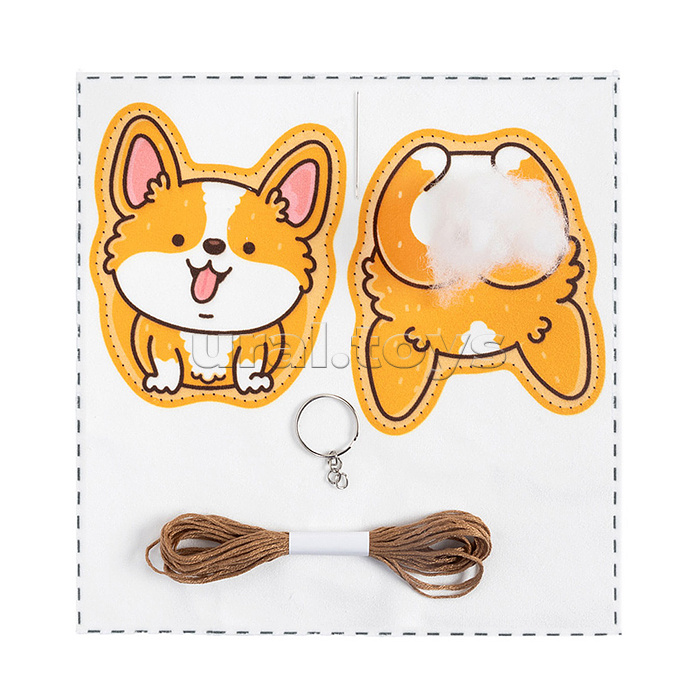 Игрушка брелок своими руками "Корги" Игрушка брелок своими руками "Корги"