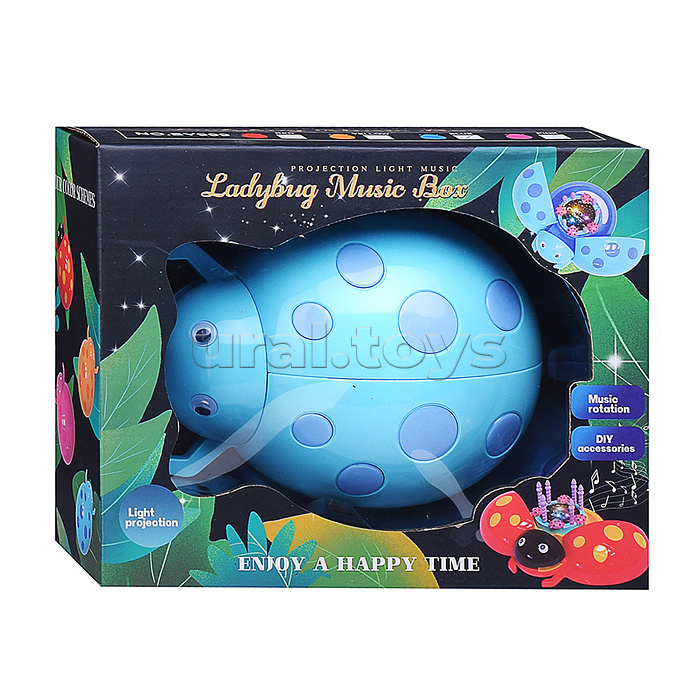 Игрушка интерактивная "Божья коровка" в коробке