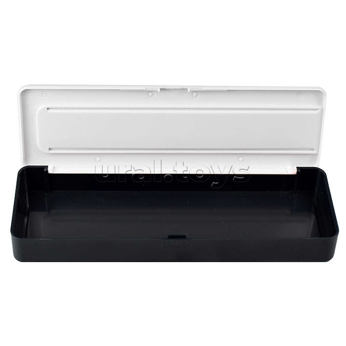 Пенал школьный в комплекте с линейкой "Супер герои" 21х6.4х2.5 см, АБС-пластик,