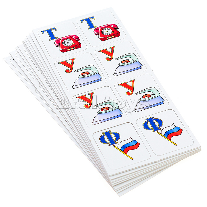 Касса букв и цифр (на магнитах)