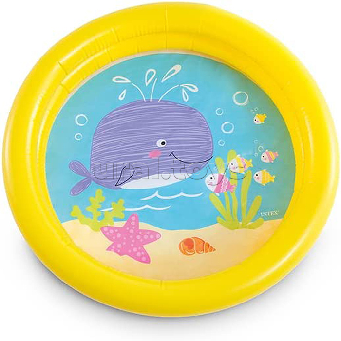 Бассейн надувной «Морские обитатели», 61 х 15 см, от 1-3 лет, цвета МИКС, 59409NP INTEX