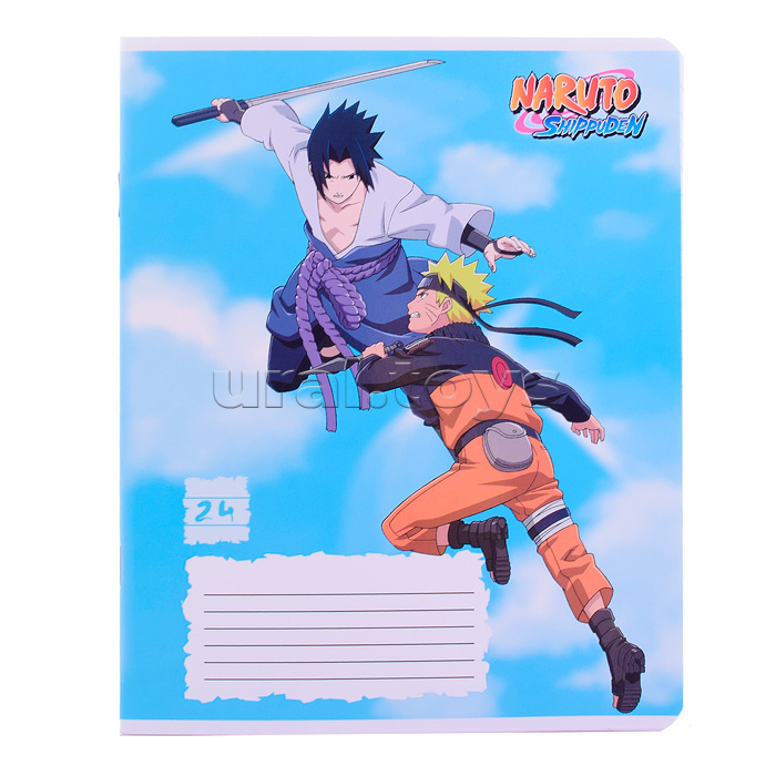 Тетрадь 24 л., линия А5 "Naruto" Тетрадь 24 л., линия А5 "Naruto"