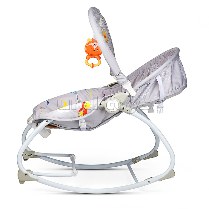 Шезлонг детский "Морской" музыка, вибрация, в коробке