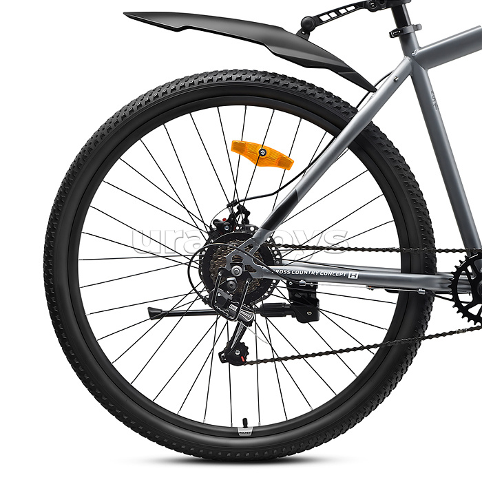 Велосипед 29" Rocket Crater Pro 29, цвет серый, размер 17,5"