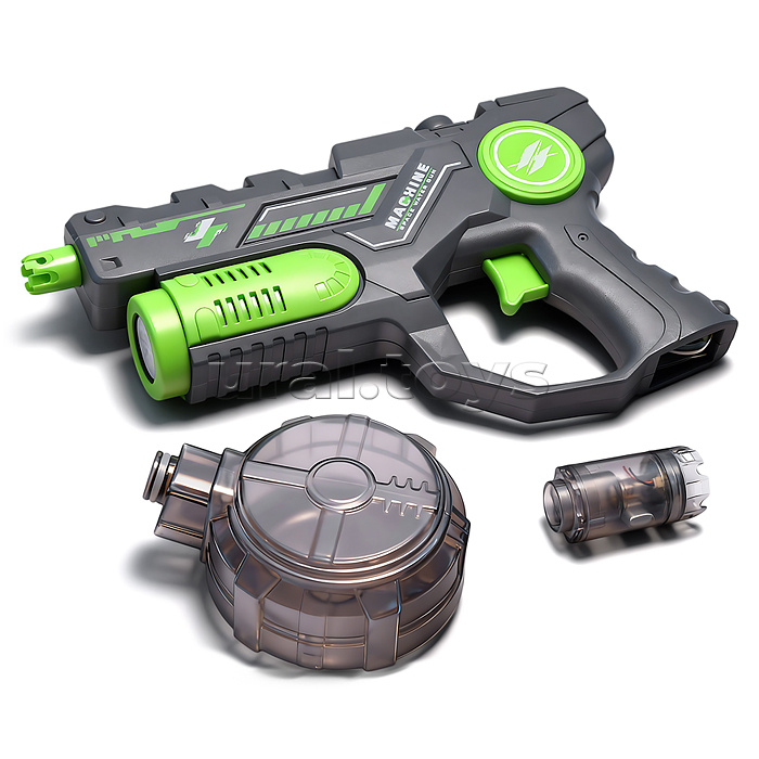 Водное оружие "Морской бой" в коробке (цвет зеленый)