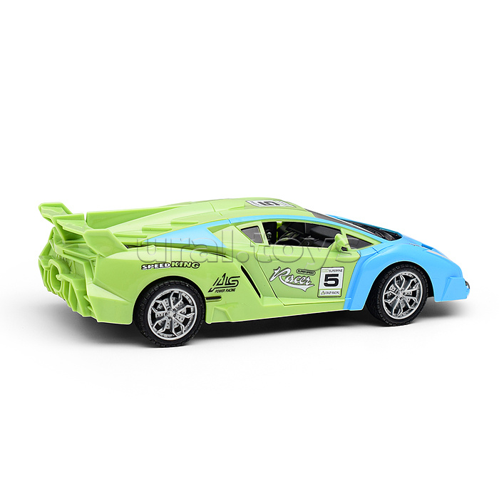 Машина "Яркий заезд" р/у, 27 MHz, в коробке