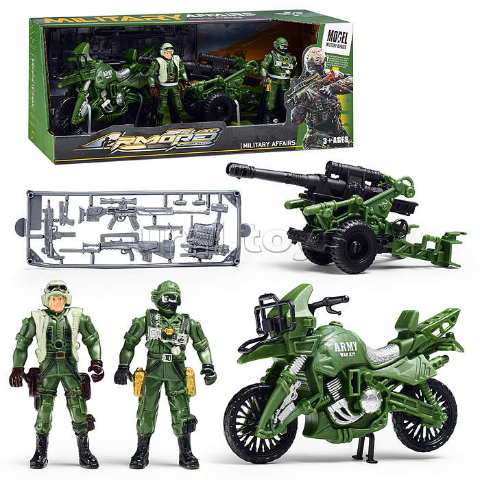 Набор военного "Армия защиты-2" в коробке