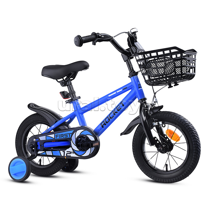 Велосипед 12" Rocket First, цвет синий