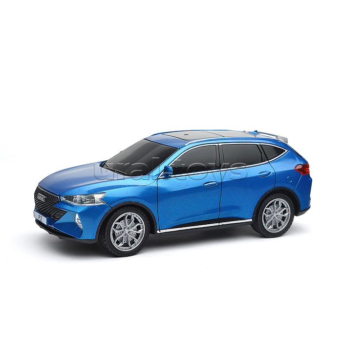 Машина Haval f7, р/у свет, 19 см, синий, коробка Машина Haval f7, р/у свет, 19 см, синий, коробка