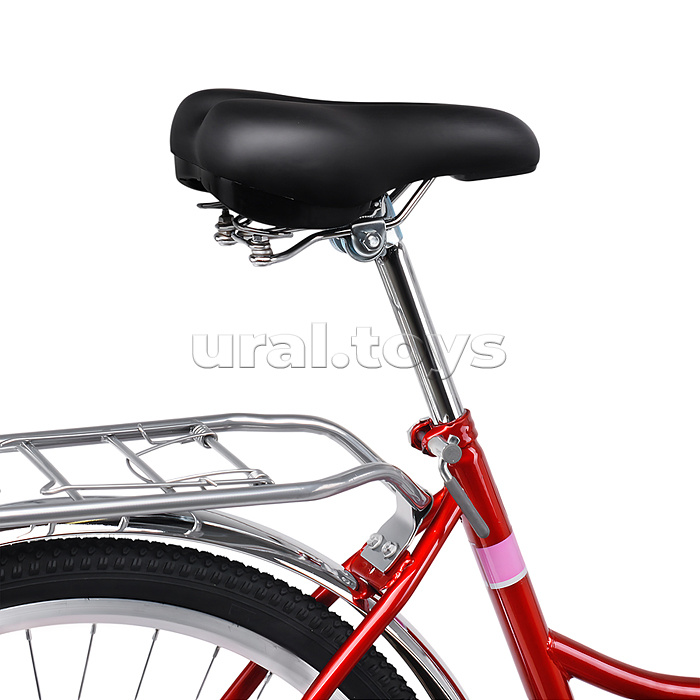 Велосипед 26" Rocket City Fold 26, цвет бордовый, размер 19"