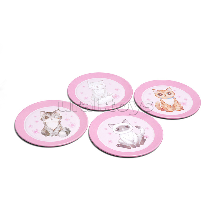 Набор посуды "Кошечка" в коробке