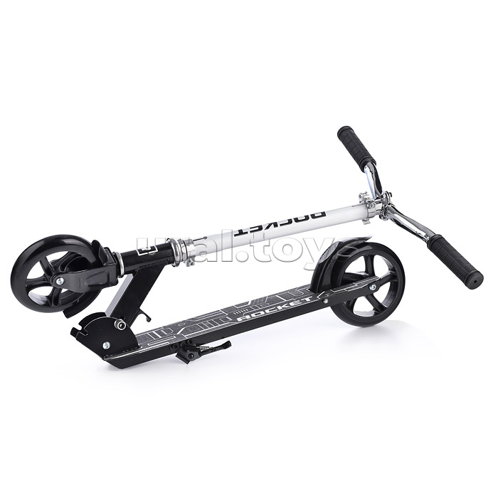 Самокат 2-х колесный ROCKET,колеса PU/ 145 мм,ABEC 7, белый