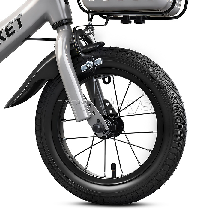 Велосипед 12" Rocket Cosmic, цвет серый